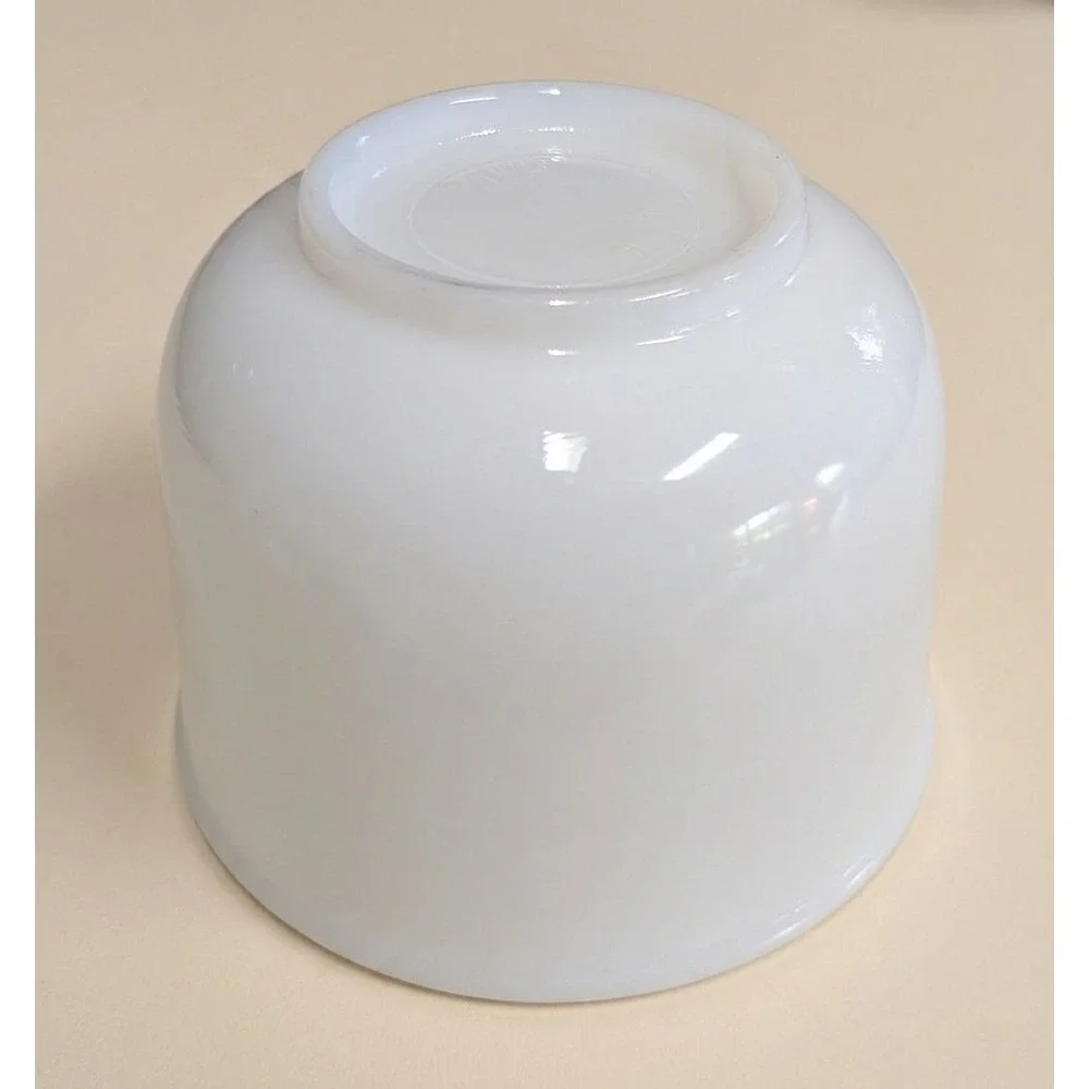 Vintage Glasbake Mixing Bowl Made for Sunbeam, Milk Glass, 20CJ, 6.5